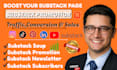 do substack promotion, substack growth, substack website substack article
