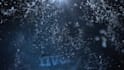create under blue water animated logo video intro