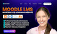 setup customize fix moodle lms website scorm canvas lms blackboard h5p quizzes