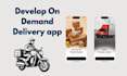create mobile app development taxi booking app, courier delivery ridesharing app