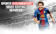 create a cinematic mini sports documentaries videos