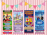 design Ticket Birthday Invitation