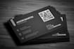 design luxury business card or physical card with clickable qr code
