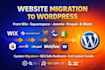 migrate joomla drupal webflow samcart squarespace to wordpress website migration
