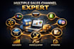 set up multiple sales channel cedcommerce litcommerce hextom prediko quicksync