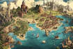do fantasy city map