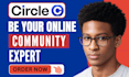 setup circle so community online course circle so course circle so online course