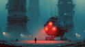 draw sci fi illustration and sci fi art
