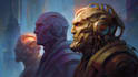 design stunning sci fi portrait art