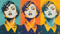 draw comic pop art portrait