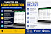 provide targeted b2b lead generation and verified email list