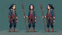 pixel art character design
