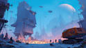 sci fi illustration and sci fi art