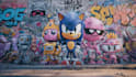 make real graffiti and characters on the wall