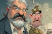 do political cartoon and comic