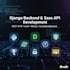 develop django backend and frontend rest apis, saas logic, database
