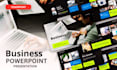 design, revamp, redesign or improve pitch deck and powerpoint presentation