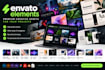 provide envato elements assets, templates and files