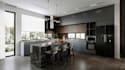 design functional kitchen, bathroom layout with 3d rendering