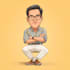 draw cartoon avatar, cartoon character, caricature, logo