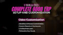 complete odoo erp setup and customization