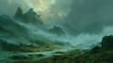 design amazing fantasy landscape