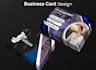 design a professional modern business card and visiting card