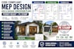design code compliant mep design pe stamp tx ca az nv adu garage conversion plan