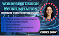 do custom website and website development build website, front end development