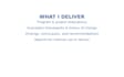 conduct program and project evaluations