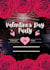 valentine day invitation card designs