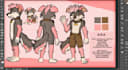 draw furry reference sheet, fursona ref sheet, furry art character design