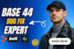 develop base44 bug fixing base44 replit base44 app base44 expert base44 web