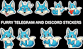 create custom furry sticker packs and character reference sheets