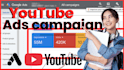setup youtube ads campaign via google ads
