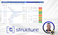 create advanced structure reports in jira