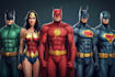 draw superhero comic book,superhero and comic book