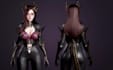 mold 3d metahuman character,twitch 3d virtual avatar,vrm vrchat,modular model