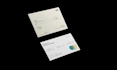 create digital luxury business and visiting card design