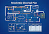 do residential electrical wiring plan circuit diagram lighting load calculation
