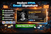 create professional email signature for gmail  and outlook