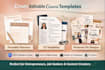 create printable planners, CV templates, and canva templates for pinterest pins