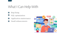 fix bugs and maintain your dot net, c sharp, vb dot net, sql server application