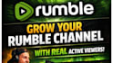 do rumbles channel promotion