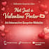 create a unique valentines proposal webpage
