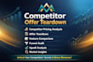 do in depth competitor offer teardown pricing analysis and funnel audit