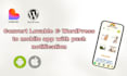 convert lovable website to android, ios app