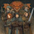 create dnd party art illustration