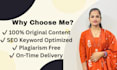 write original SEO hindi content for blogs  or websites