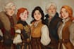 create fantasy characters, creatures, dnd art,